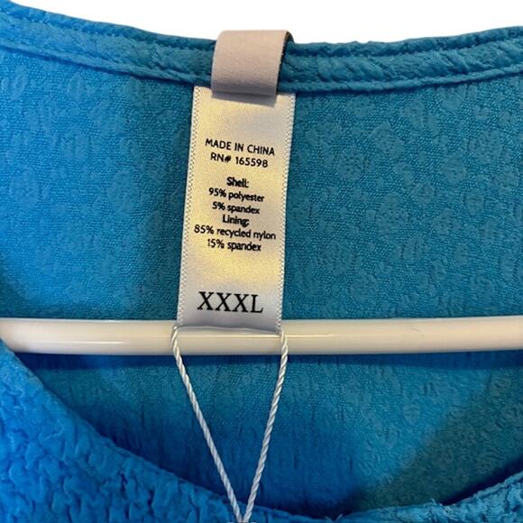 NWT Mindy X Andie Augusta Jacket Swim Cover Up XXXL Splash Color - Picture 3 of 8